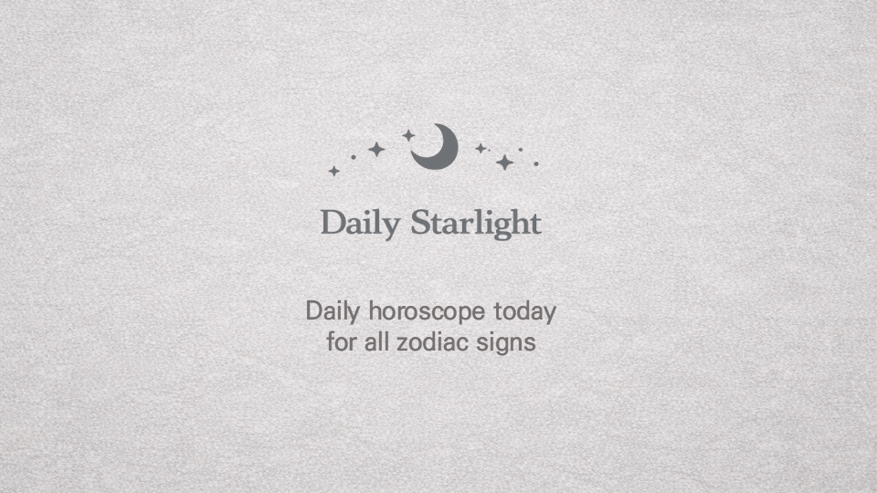 Daily horoscope today for all zodiac signs by Daily Starlight